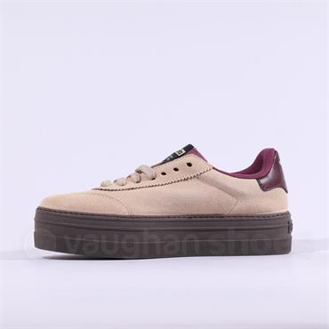 Victoria Barcelona Platform Suede - Beige